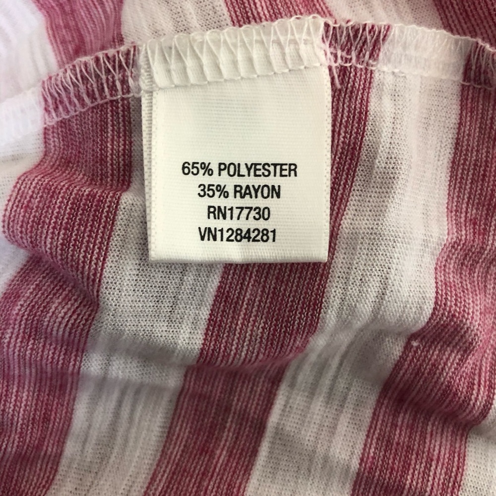 Converse | All Star Striped Cowl Neck Top - Picture 5 of 6